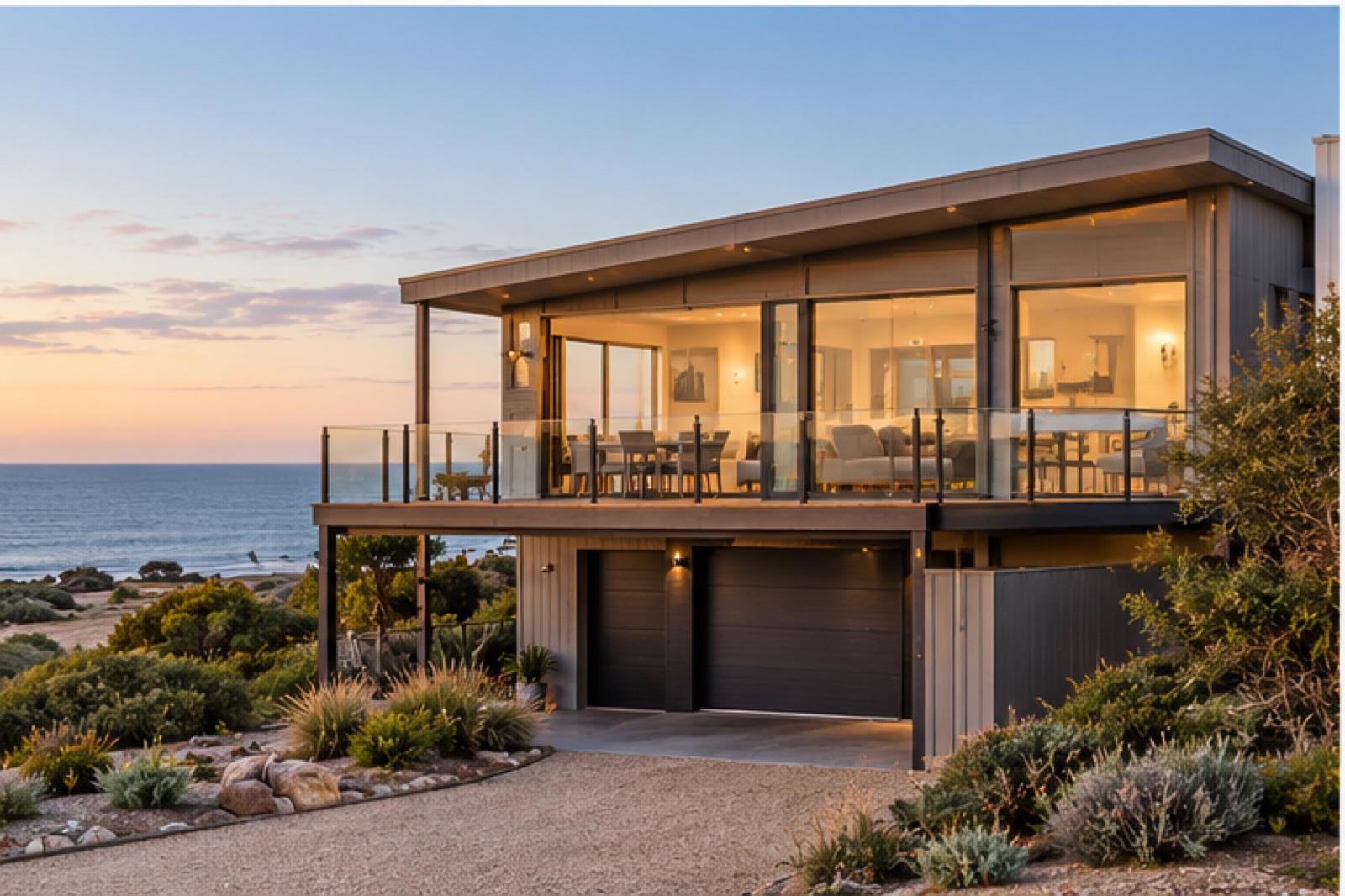 A Copper Coast house in late afternoon light